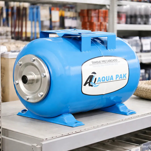 Aqua Pak AQ50LH Tanque Hidroneumático Horizontal de 50 Litros