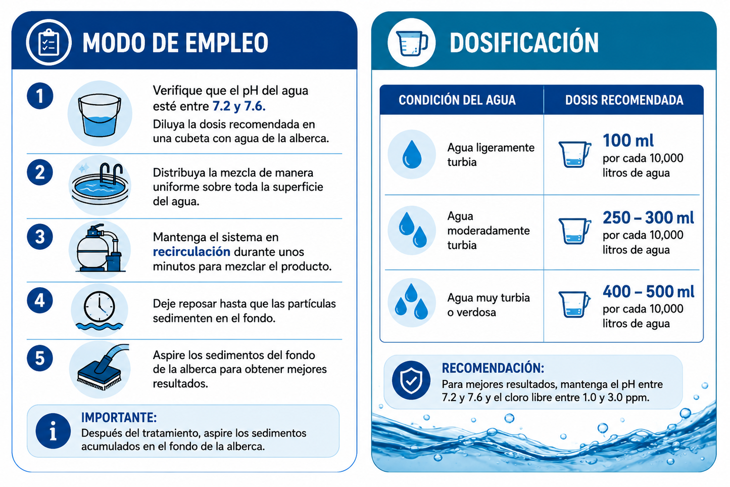 Clarificador Klaren 20 Litros
