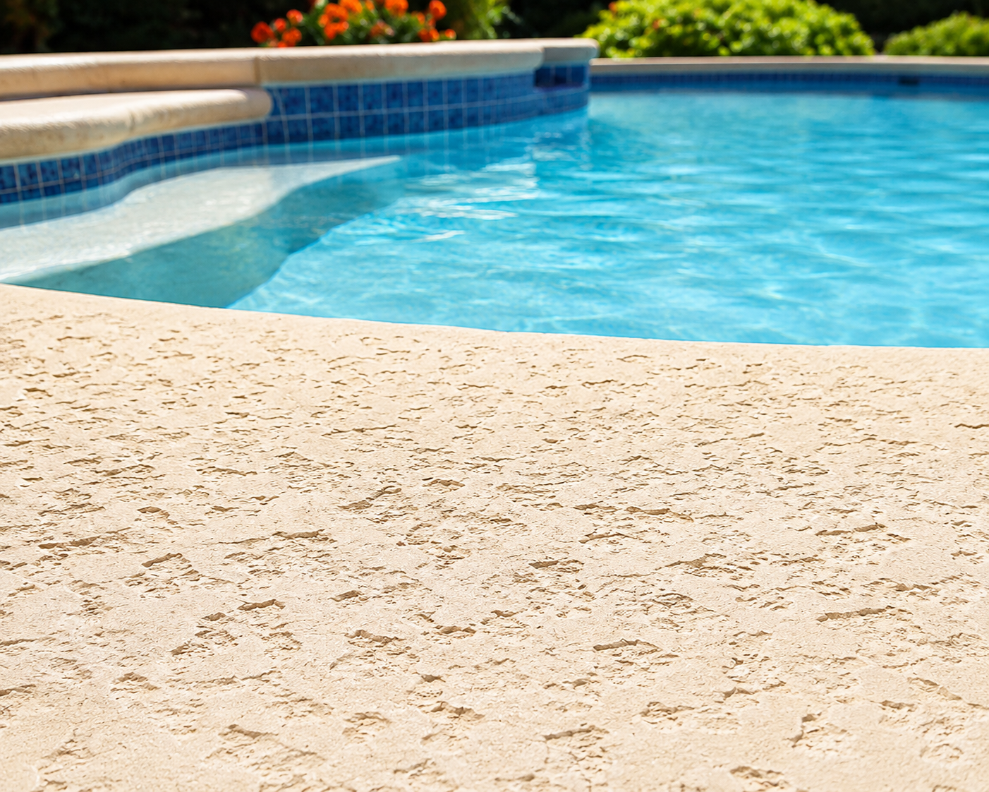 Kool Deck Sand Buff Mortex | Recubrimiento Frío para Banquetas Exteriores de Albercas