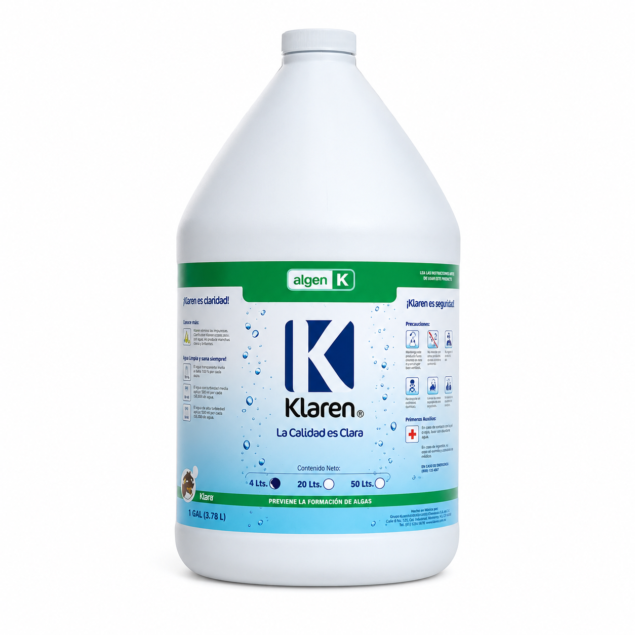 Antialga Algen Klaren 4 litros