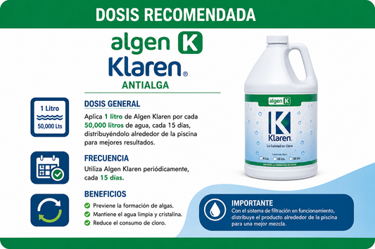 Antialga Algen Klaren 4 litros