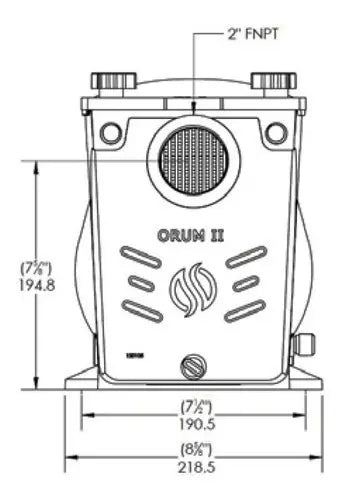Unidad Basica Orum II Para bombas de 1.5 HP